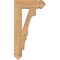 Ekena Millwork Balboa Arts & Crafts Smooth Bracket, Western Red Cedar, 3 1/2"W x 14"D x 26"H BKT04X14X26BOA03SWR - alternate 3